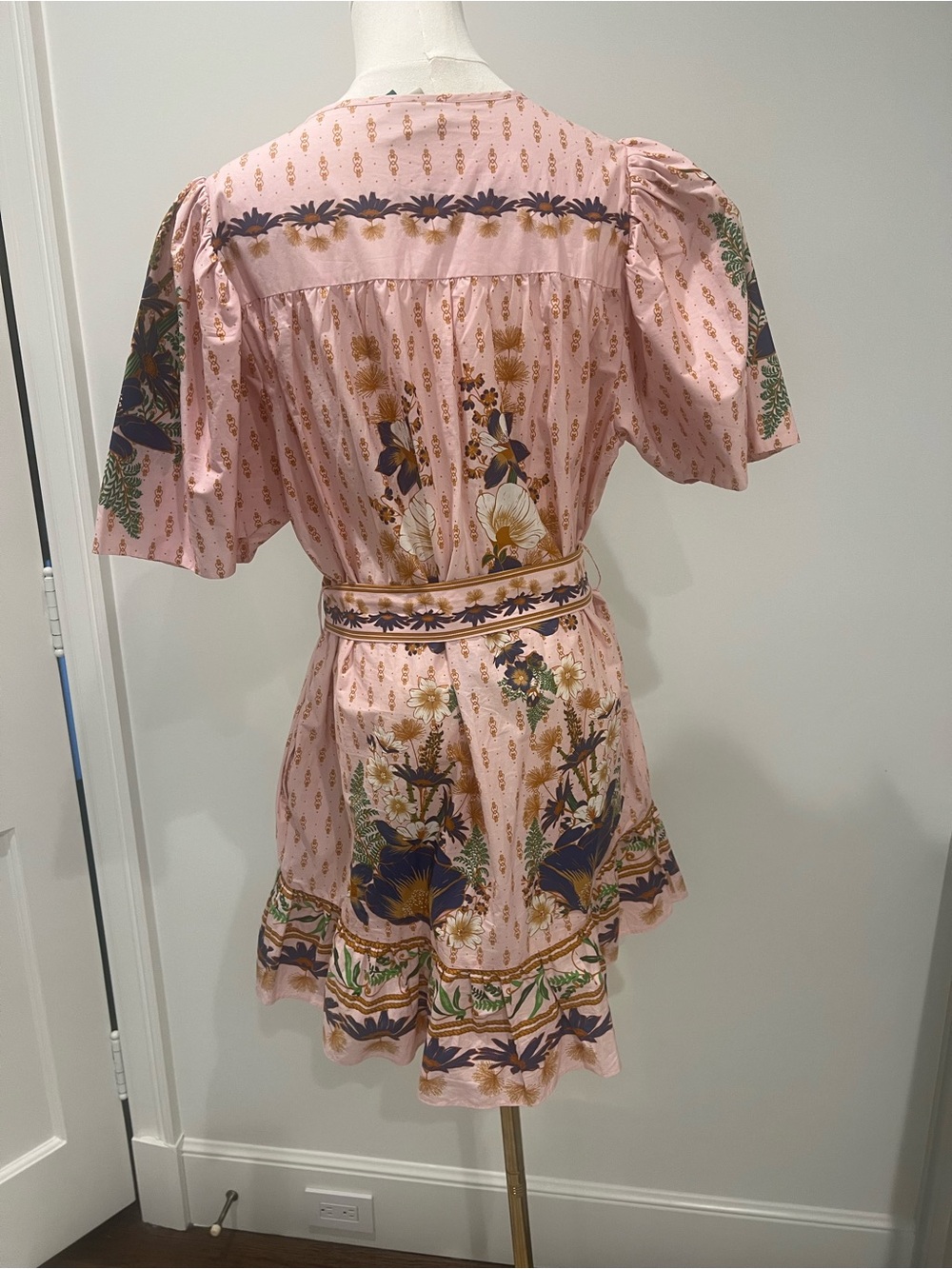 FARM Rio Pink Dream Garden Belted Dress - Picture 6 of 7